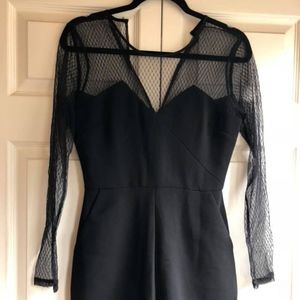 BCBG long sleeve romper